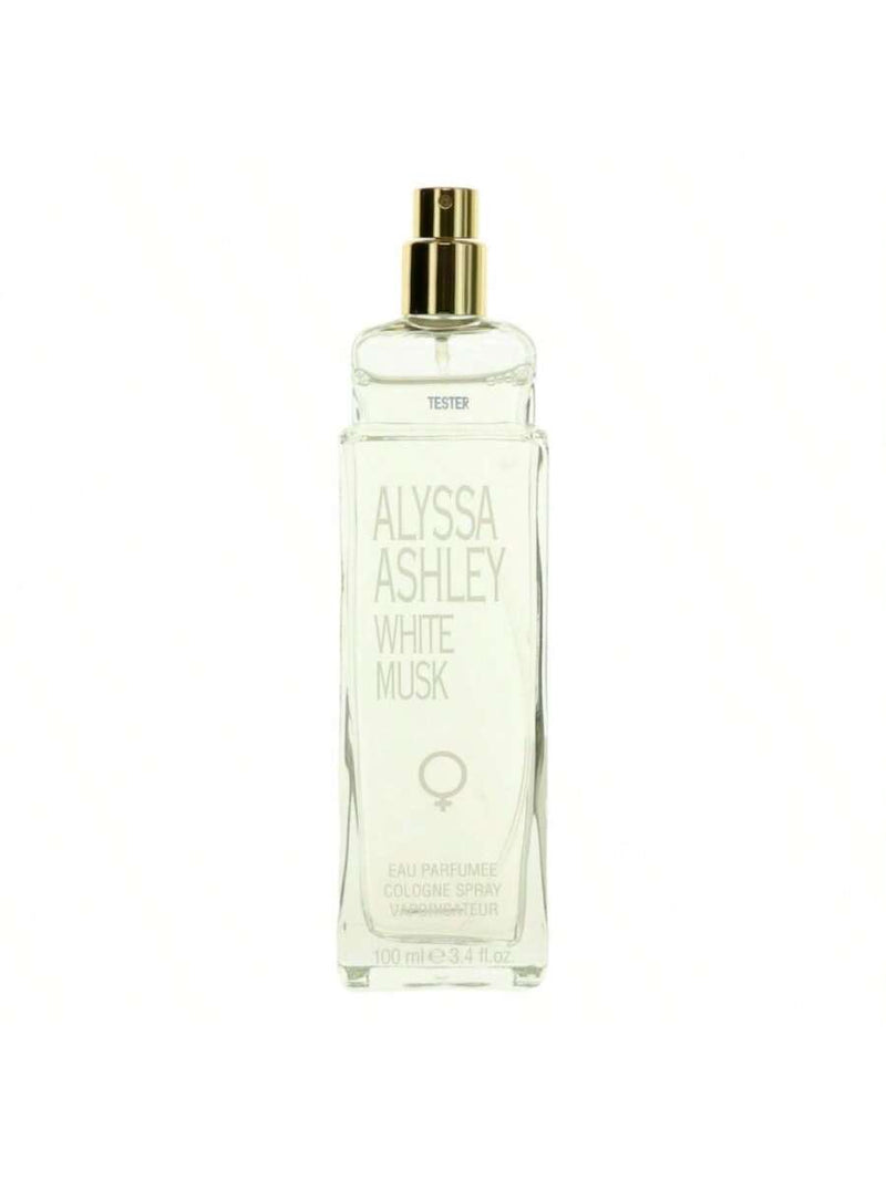 White Musk by Alyssa Ashley, 3.4 oz EDT Spray for Women TESTER