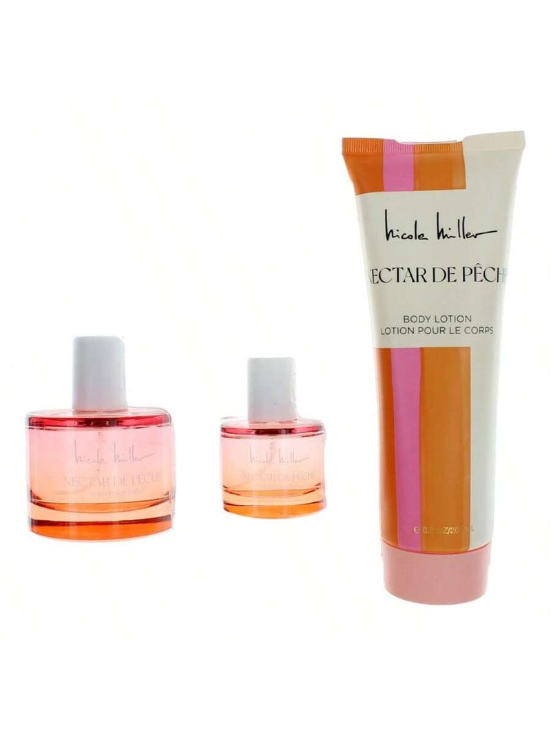 Nectar De Peche by Nicole Miller, 3 Piece Gift set for Women