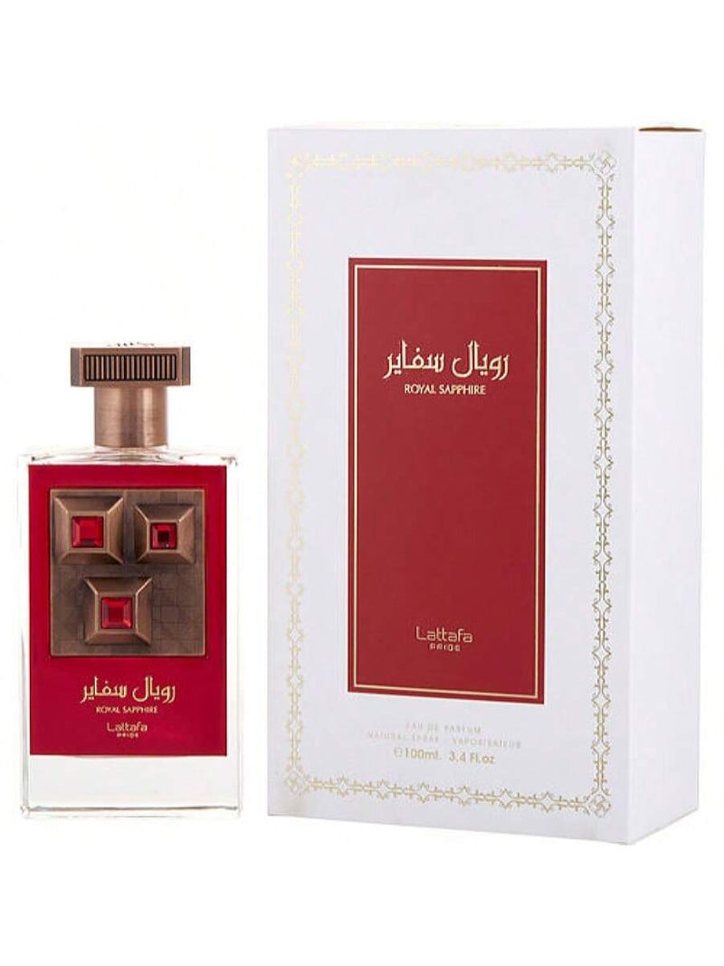 Lattafa Pride Royal Sapphire By Lattafa Eau De Parfum Spray (Unisex) 3.4 Oz