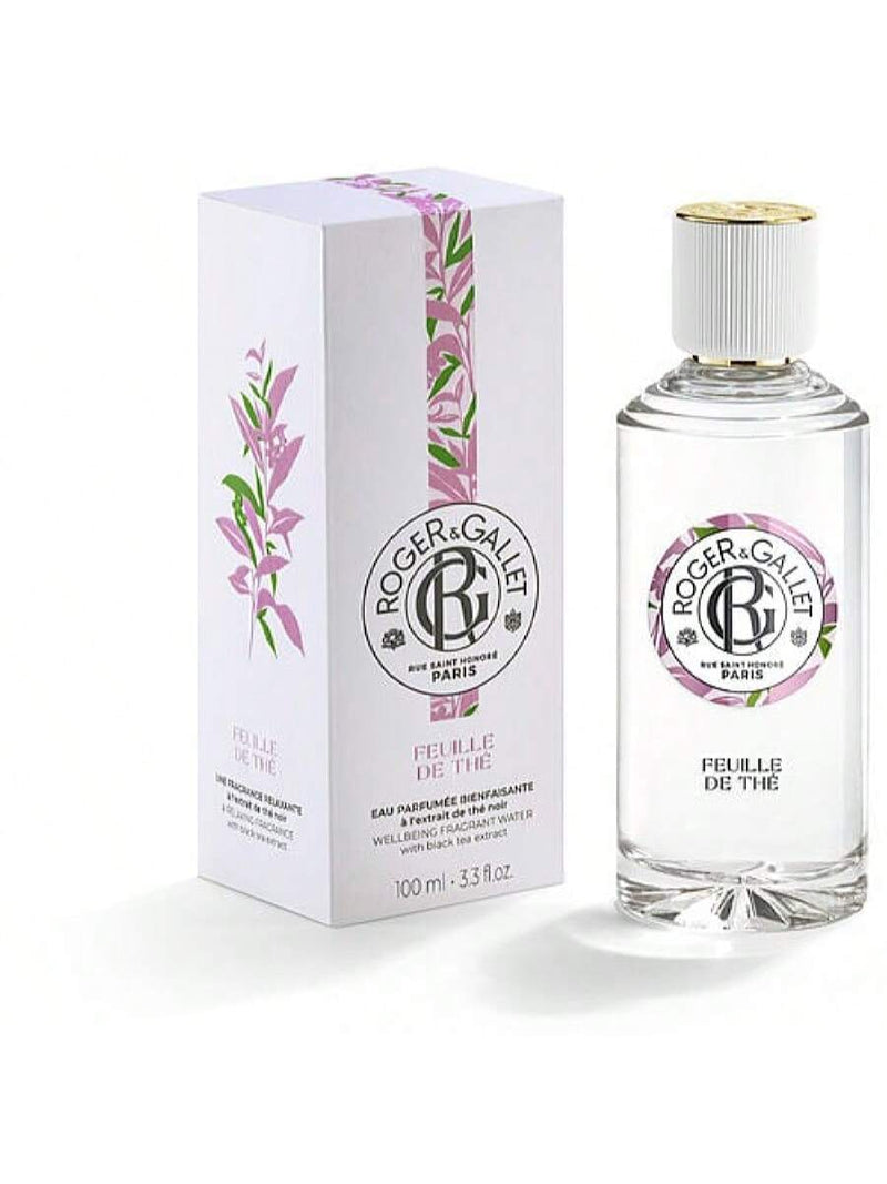 Roger & Gallet Feuille De The, 3.3oz Eau Parfumee Spray for Unisex