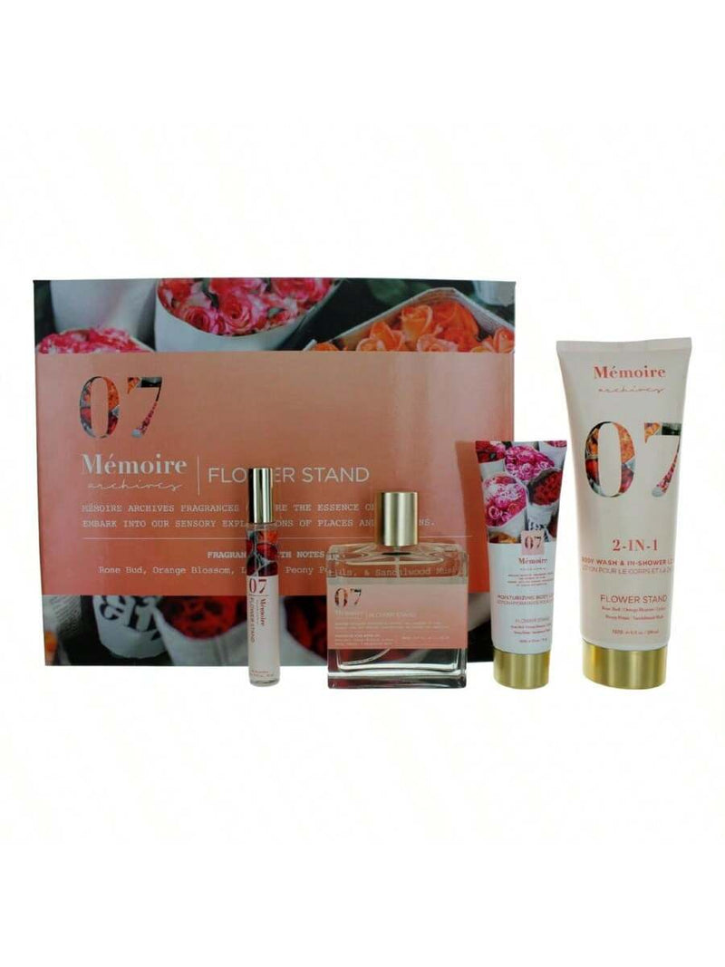 Flower Stand by Memoire Archives, 4 Piece Gift Set for Unisex