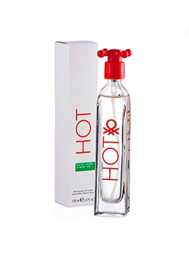 Hot by Benetton, 3.3 oz EDT Spray for Unisex