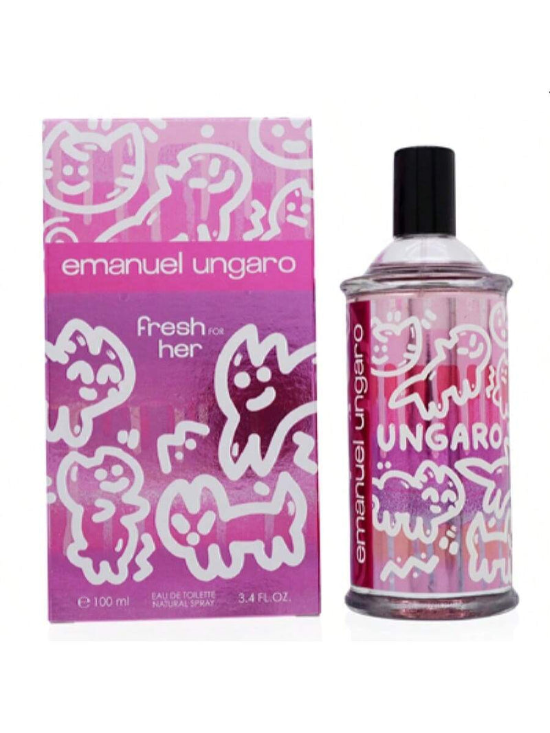 Emanuel Ungaro Fresh For Her by Ungaro Women Eau De Toilette Spray 3.4 oz