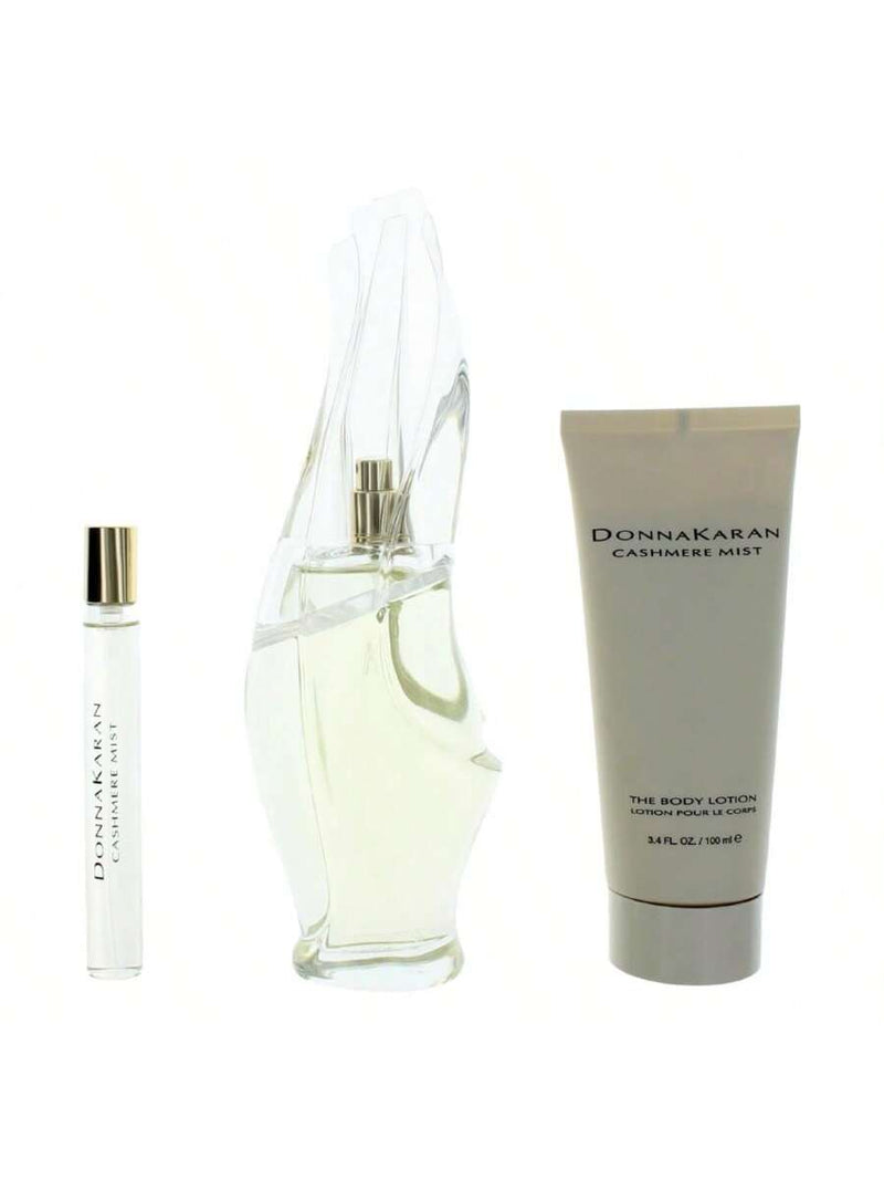 Cashmere Mist by Donna Karan, 3 Piece Gift Set for Women