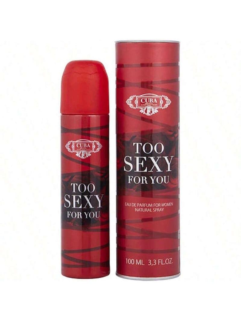 Cuba Too Sexy For You by Cuba for Women - 3.3 oz EDP Spray