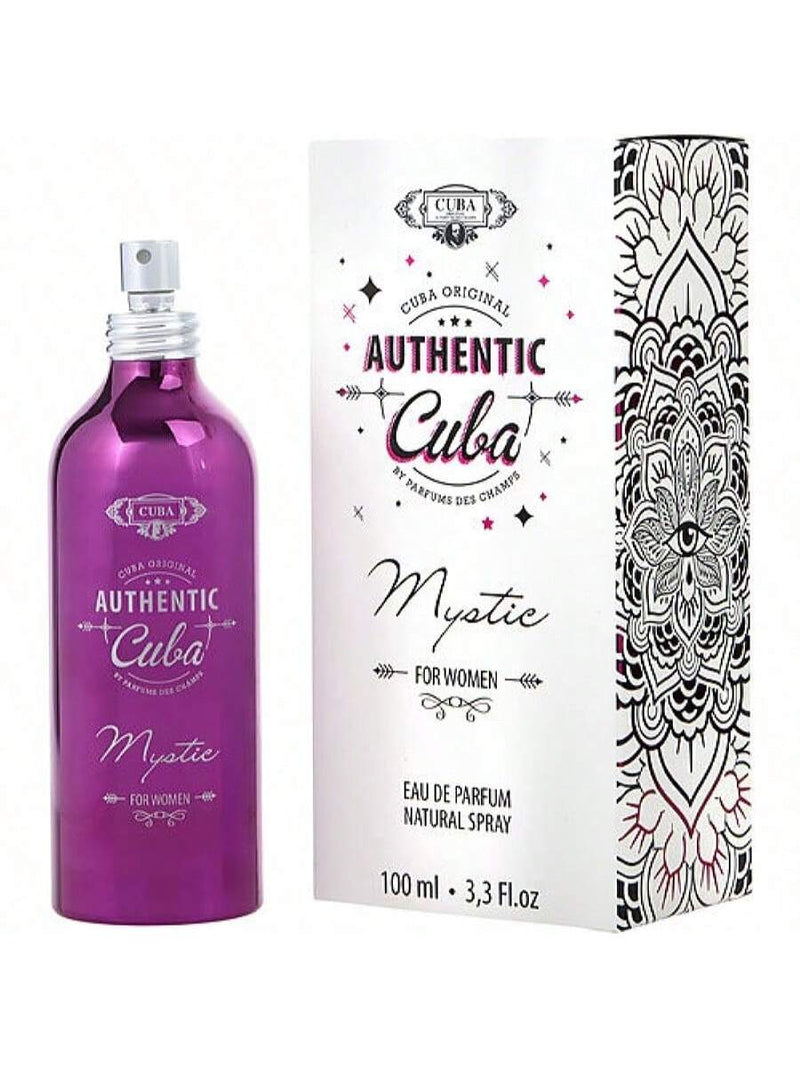 Cuba Authentic Mystic by Cuba for Women - 3.3 oz EDP Spray