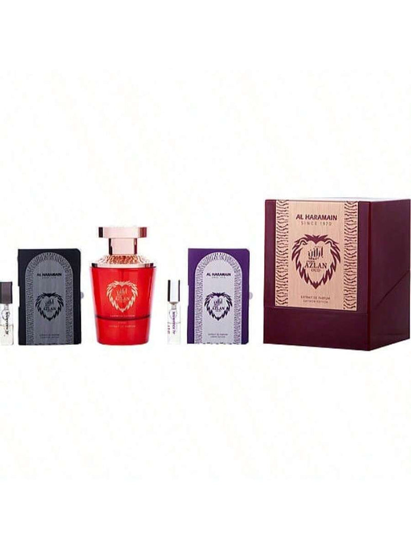 Al Haramain Azlan Oud Saffron By Al Haramain Extrait De Parfum Spray 3.33 Oz