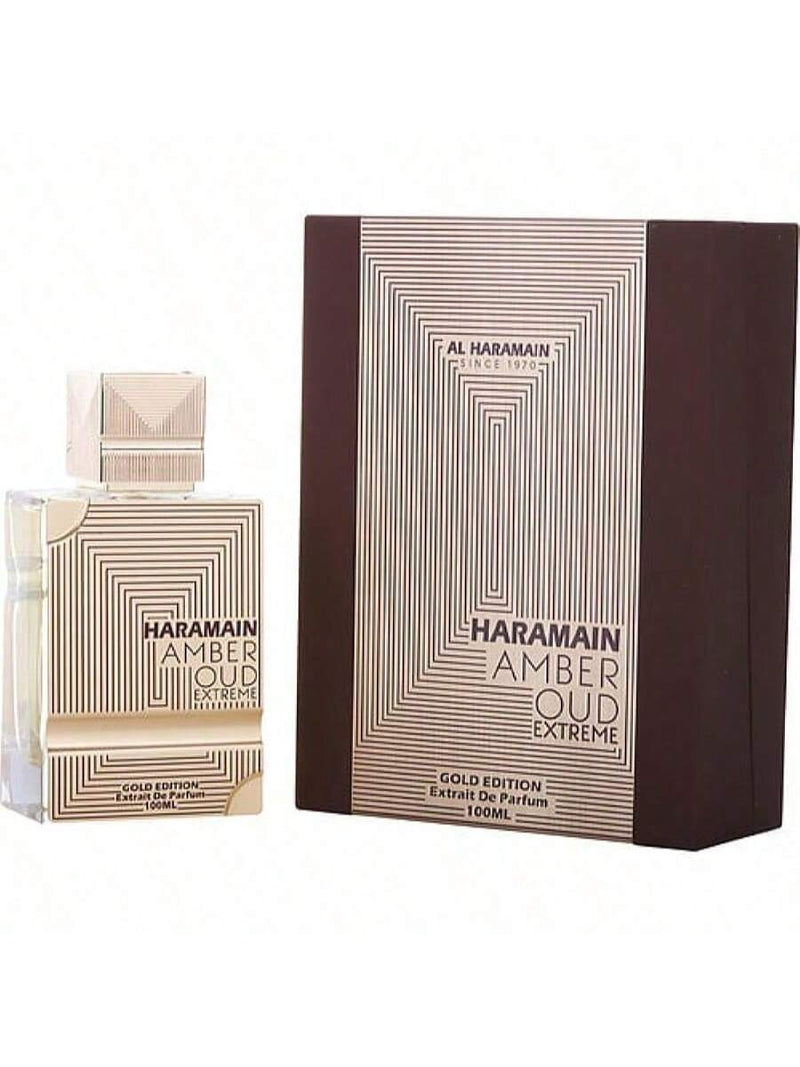 Amber Oud - Gold Edition Extreme By Al Haramain For Unisex - 3.4 Oz Extrait De Parfum Spray