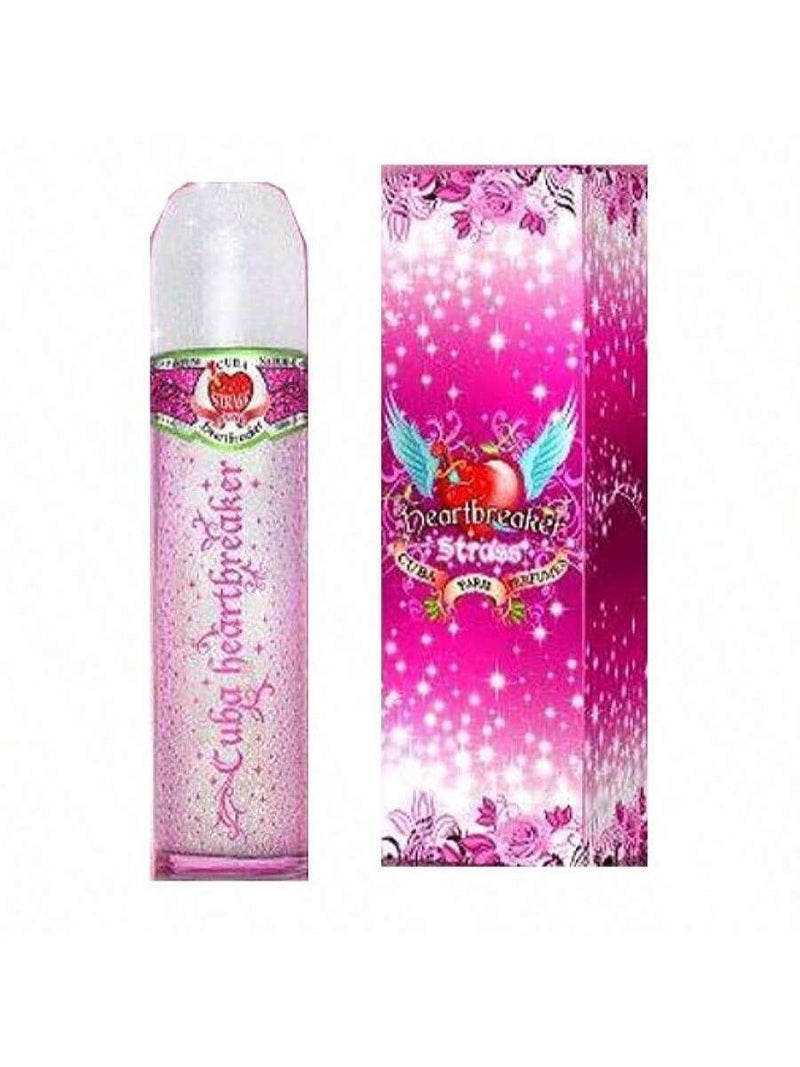 Cuba Heartbreaker by Cuba, 3.3 oz Glittering EDP Spray for Women