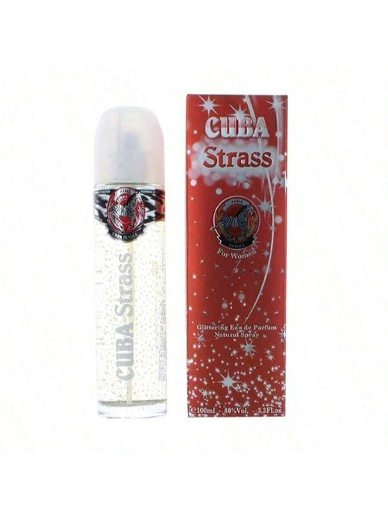 Cuba Jungle Zebra by Cuba, 3.4 oz Glittering EDP Spray for Women
