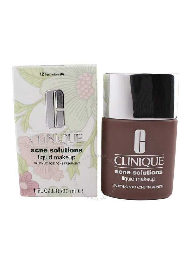 Clinique/Acne Solutions Liquid Makeup 12 Fresh Clove Sl.Dmgd 1.0 Oz