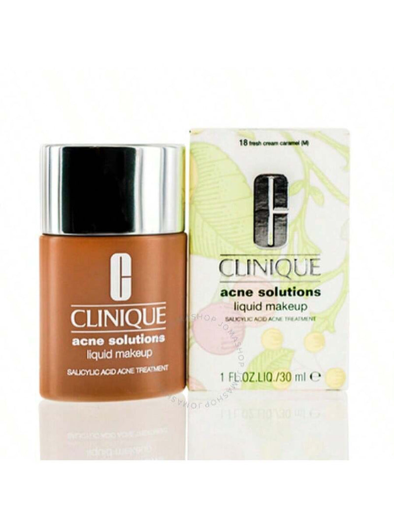 Clinique/Acne Solutions Liquid Makeup 18 Fresh Cream Caramel Sl. Damaged 1.0 Oz