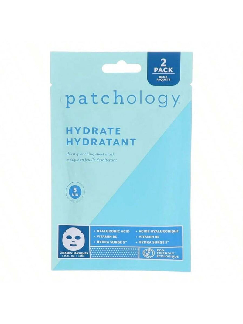 Patchology Hydrate Hydrant by Patchology, Face Mask - 2 Sheets