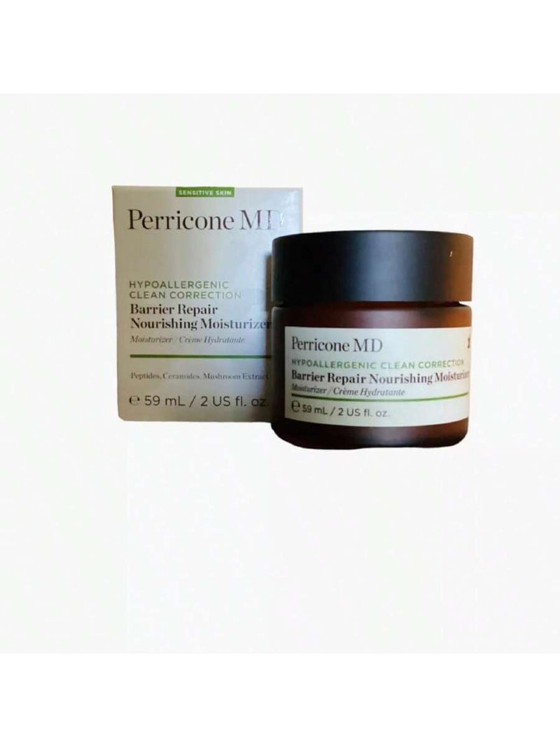 Hypoallergenic Clean Correction Barier Repair Nourishing Moisturizer by Perricone MD for Unisex - 2 oz Moisturizer