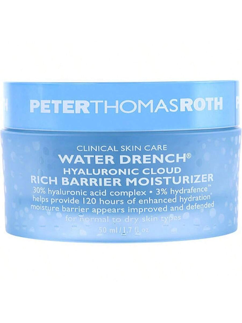 Water Drench Hyaluronic Cloud Rich Barrier Moisturizer by Peter Thomas Roth for Unisex - 1.7 oz Moisturizer