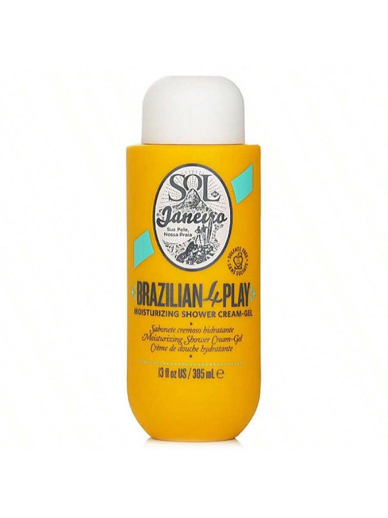Brazilian 4 Play Moisturizing Shower Cream Gel by Sol de Janeiro for Unisex - 13 oz Shower Gel