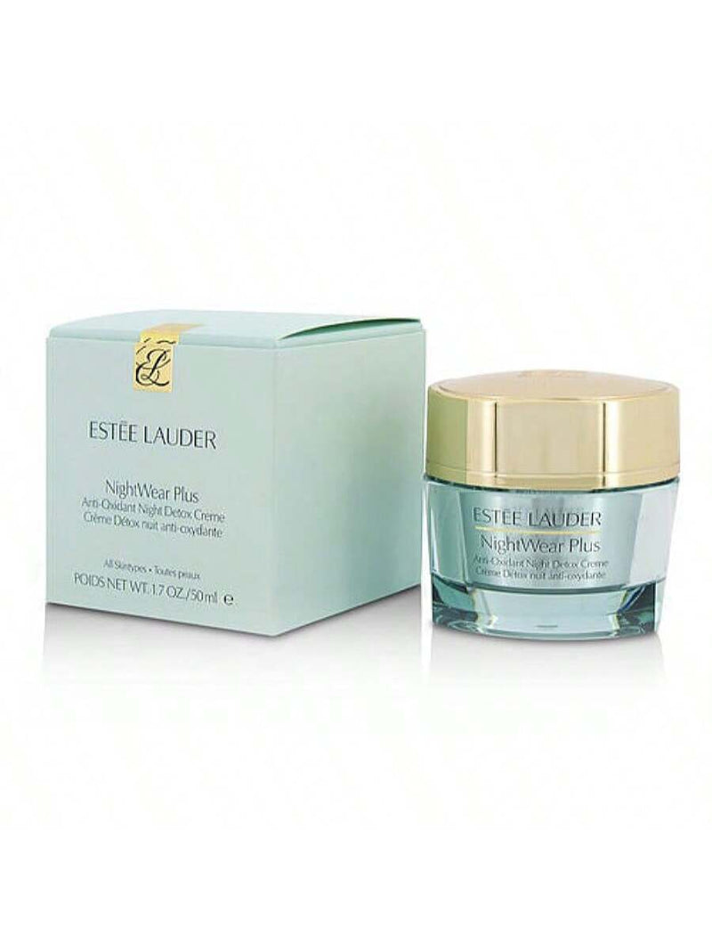 NightWear Plus Anti-Oxidant Night Detox Creme - All Skin Types by Estee Lauder for Women - 1.7 oz Cream