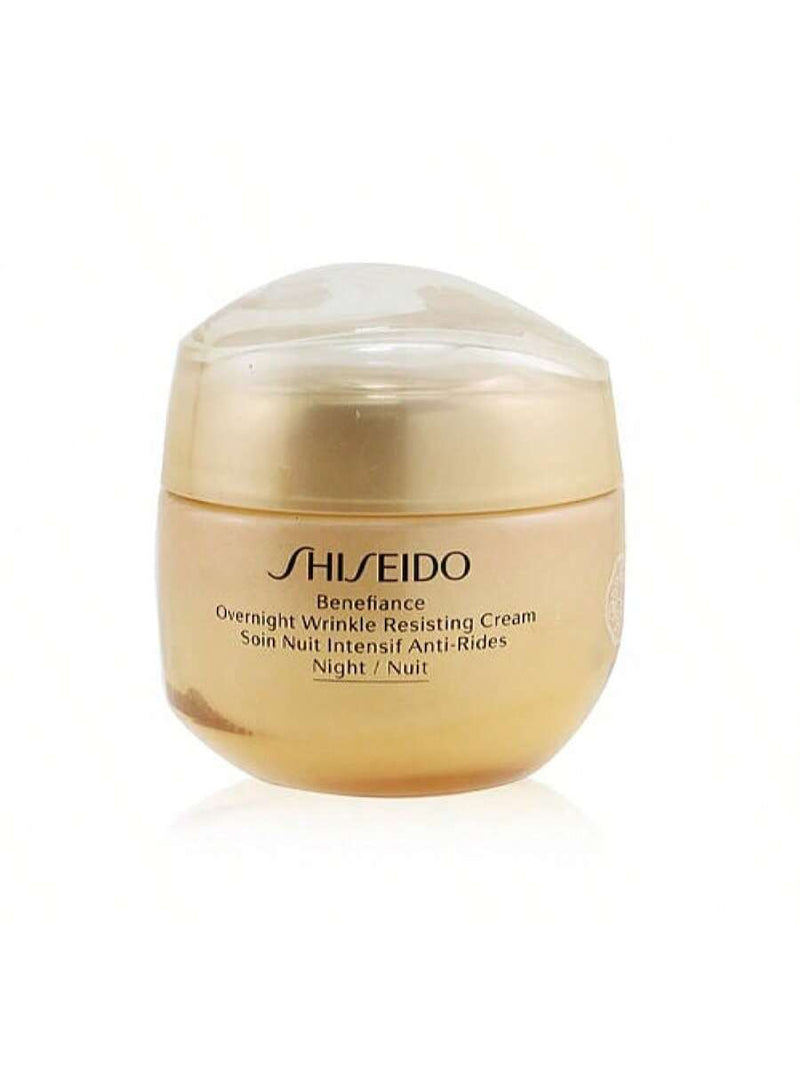 Benefiance Overnight Wrinkle Resisting Cream by Shiseido for Women - 1.7 oz Cream