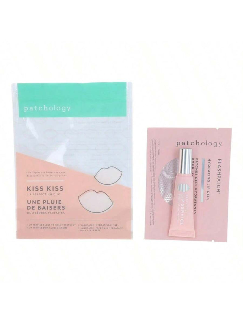 Patchology Kiss Kiss Lip Perfecting Duo by Patchology, 2 Piece Lip Set