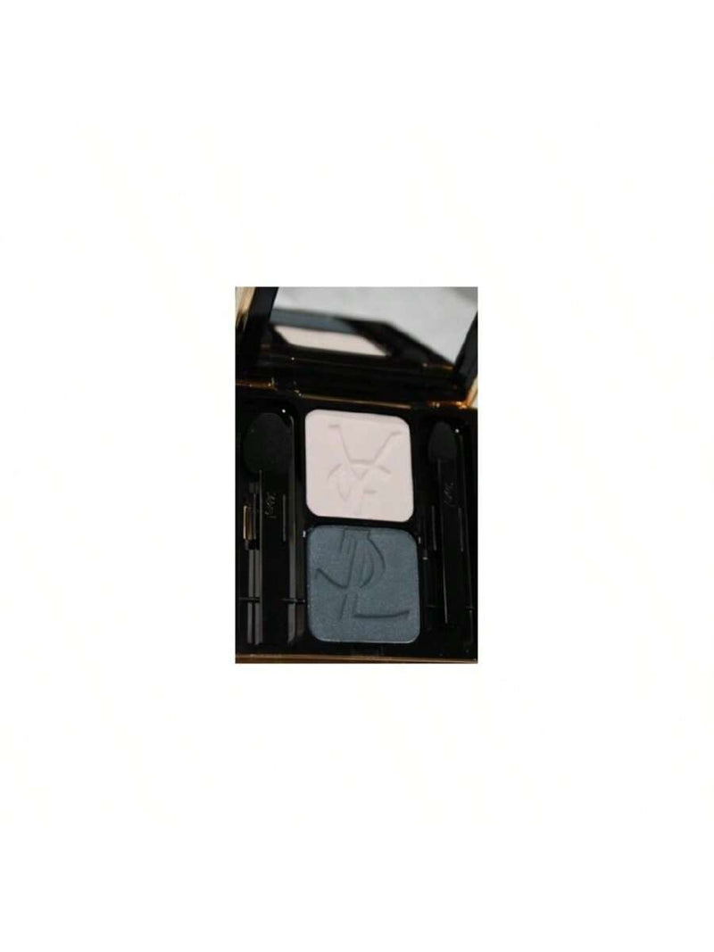 Ysl/Ombre Duolumieres Duo Eye Shadow #19 Oatmeal/Blue Unboxed 0.09 Oz