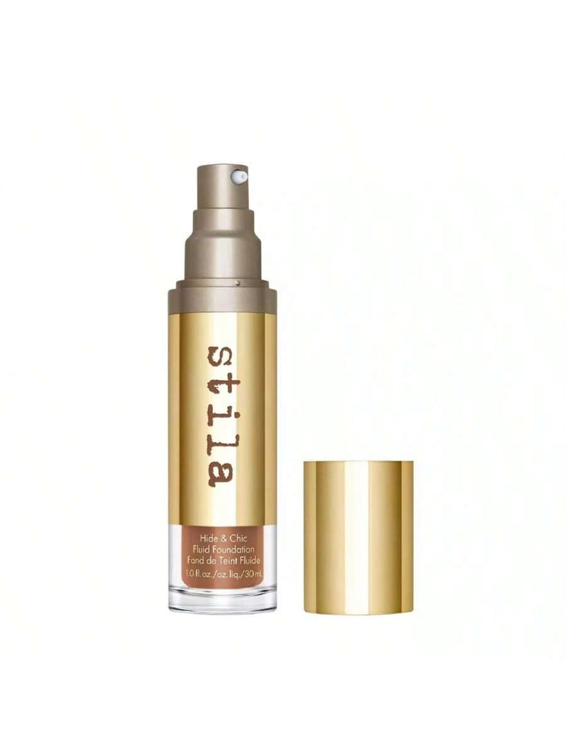 Stila/Hide & Chic Fluid Foundation (Deep 1) Sl.Dmgd 1.0 Oz (30 Ml)