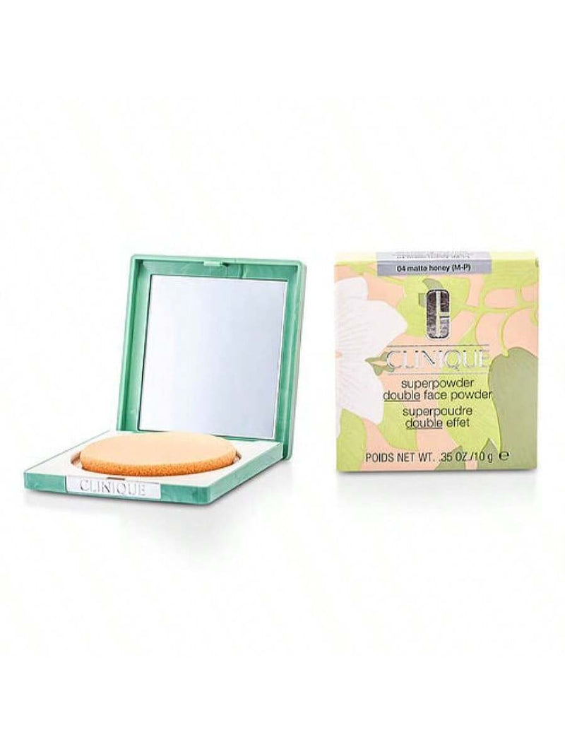 Superpowder Double Face Makeup - 04 Matte Honey (M-P)-Dry Combination by Clinique for Women - 0.35 oz Powder