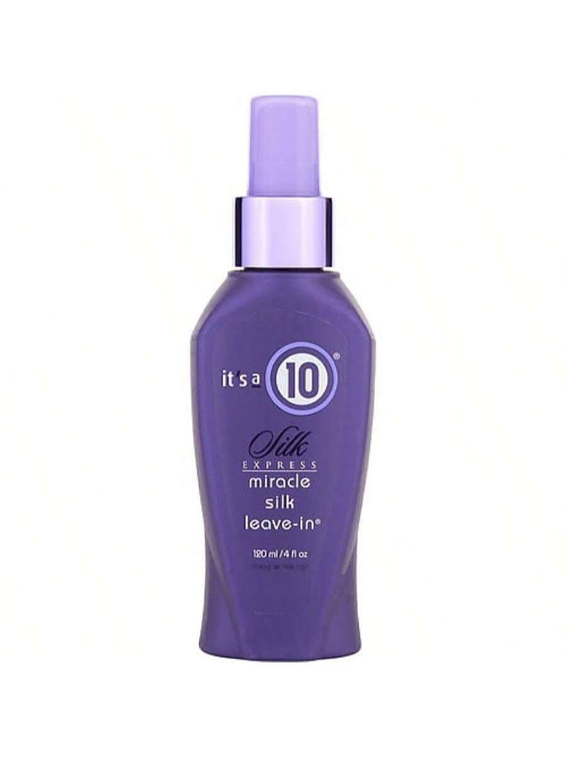 Silk Express Miracle Silk Leave-In by Its A 10 for Unisex - 4 oz Conditioner