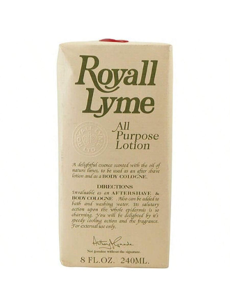 Royall Lyme by Royall Fragrances, 8 oz All Purpose Lotion for Men