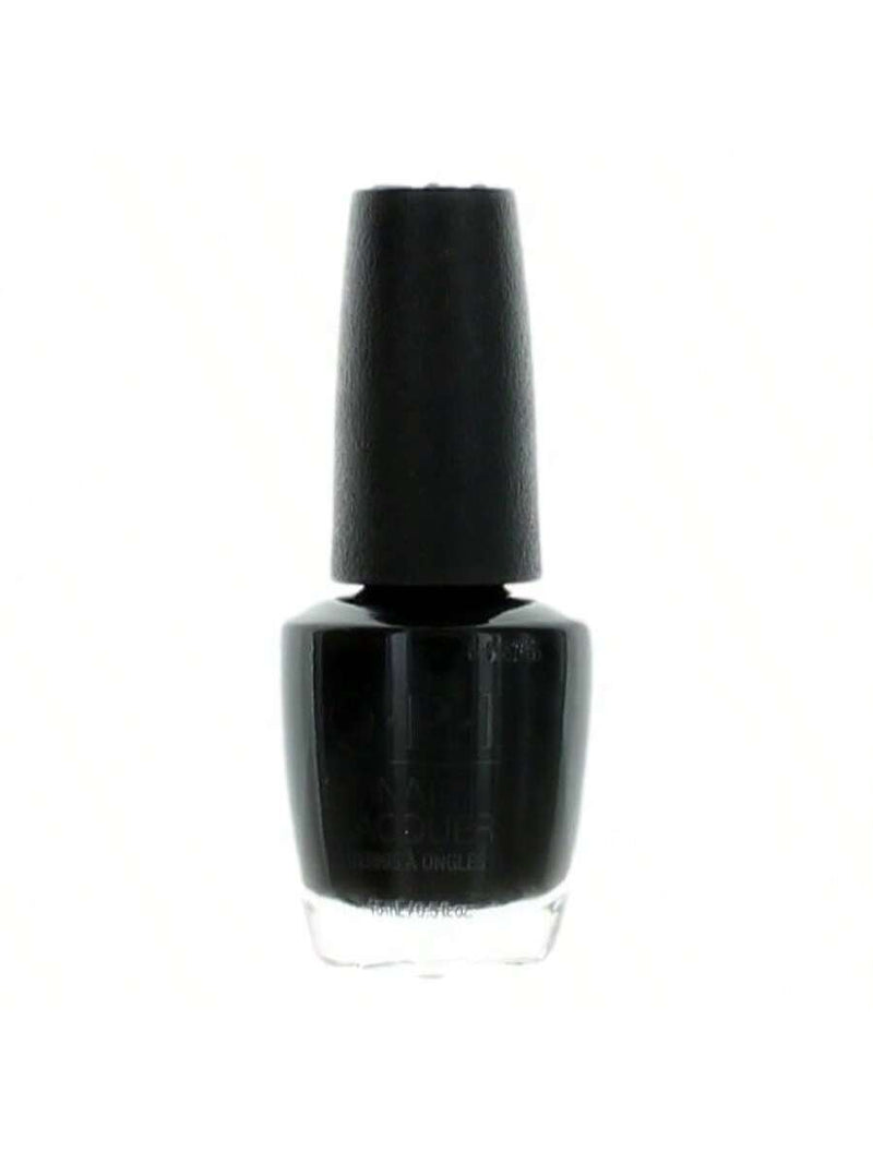 OPI Nail Lacquer by OPI, .5 oz Nail Color- Black Onyx