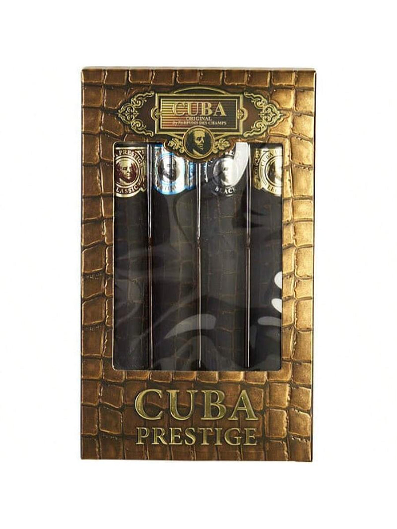 Cuba Prestige by Cuba, 4 Piece Gift Set for Men
