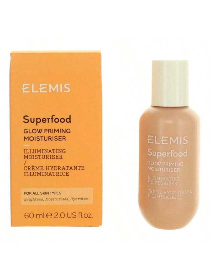Elemis Superfood Glow Priming Moisturiser, 2oz Illuminating Moisturiser