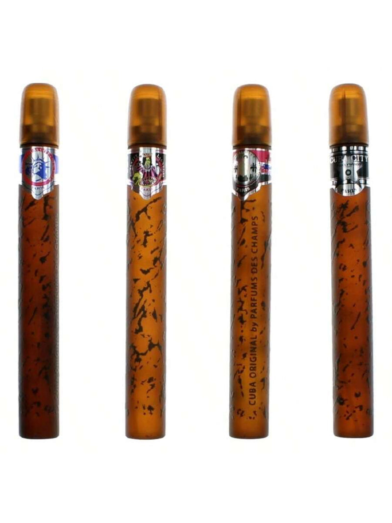 Cuba City by Cuba, 4 Piece Gift Set for Men