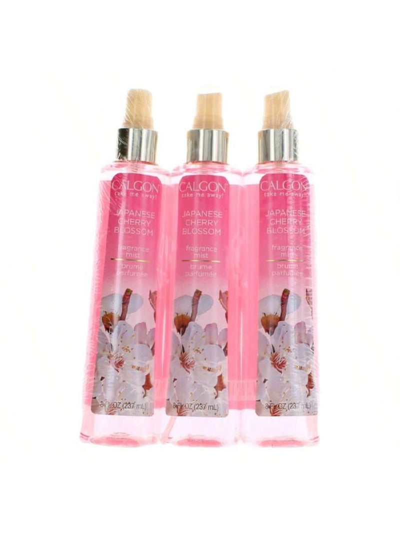 Calgon Japanese Cherry Blossom by Calgon, 3 Pack 8oz Fragrance Mist women