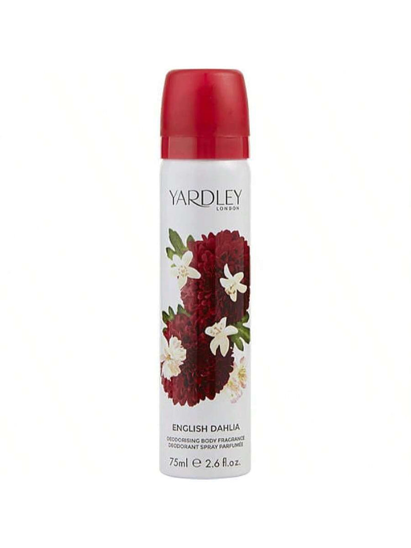 English Dahlia by Yardley London Women Body Spray 2.6 oz