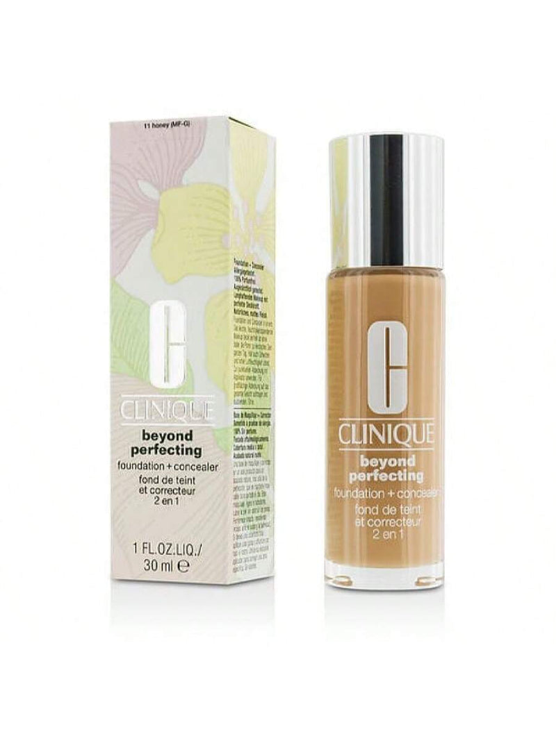 Beyond Perfecting Foundation Plus Concealer - 11 Honey MF-G by Clinique for Women - 1 oz Makeup