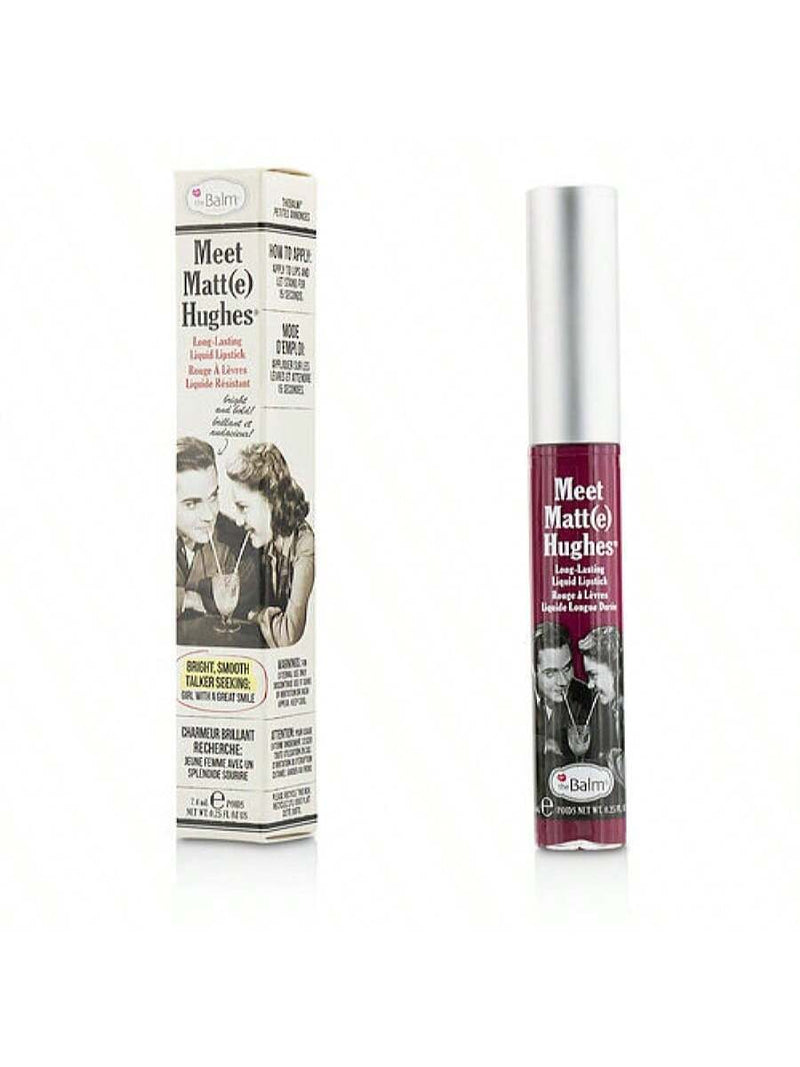 Meet Matte Hughes Long Lasting Liquid Lipstick - Dedicated by the Balm for Women - 0.25 oz Lip Gloss