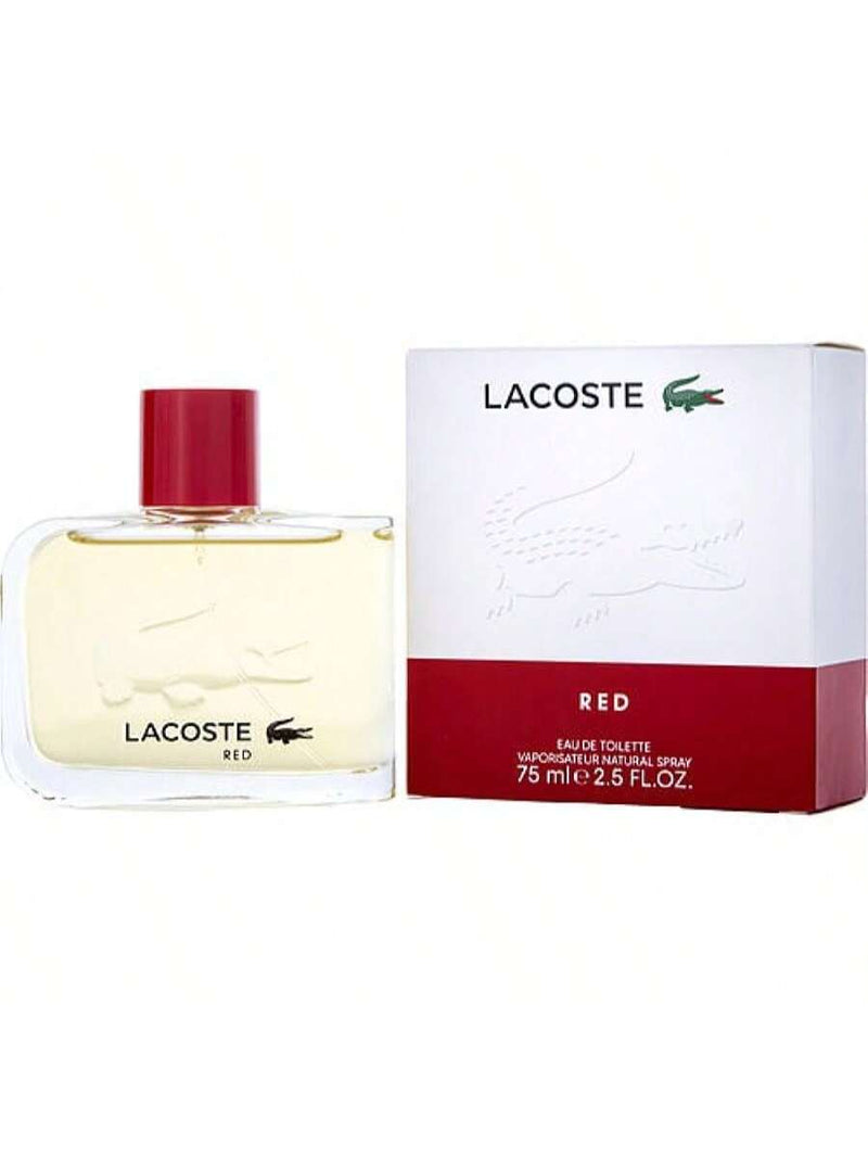 Lacoste Red by Lacoste for Men - 2.5 oz EDT Spray