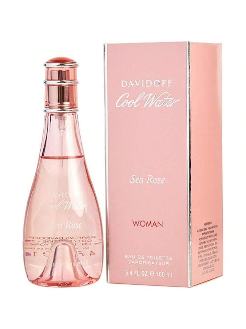 Cool Water Sea Rose by Davidoff, 3.4 oz EDT Spray for Women