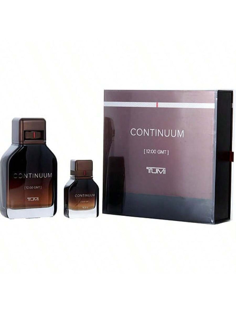 Continuum by Tumi for Men - 2 Pc Gift Set 6.8oz EDP Spray, 1oz EDP Spray