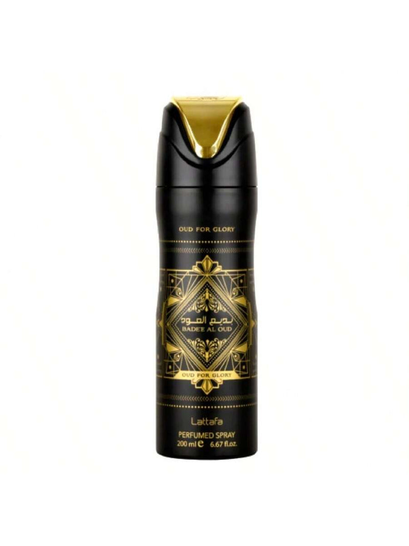 Lattafa Badee Al Oud Oud For Glory By Lattafa Body Spray 6.67 Oz