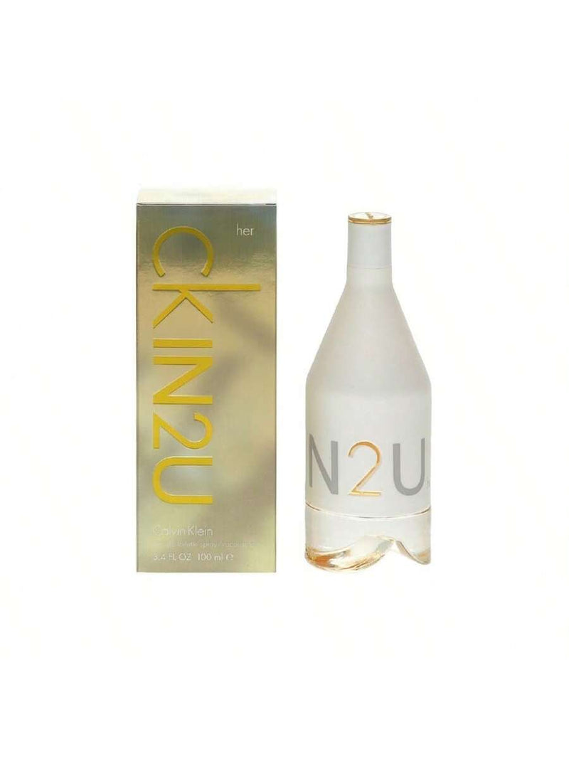 Calvin Klein -In-Two-U(W)Edt Sp 3.3Oz(Li Free)