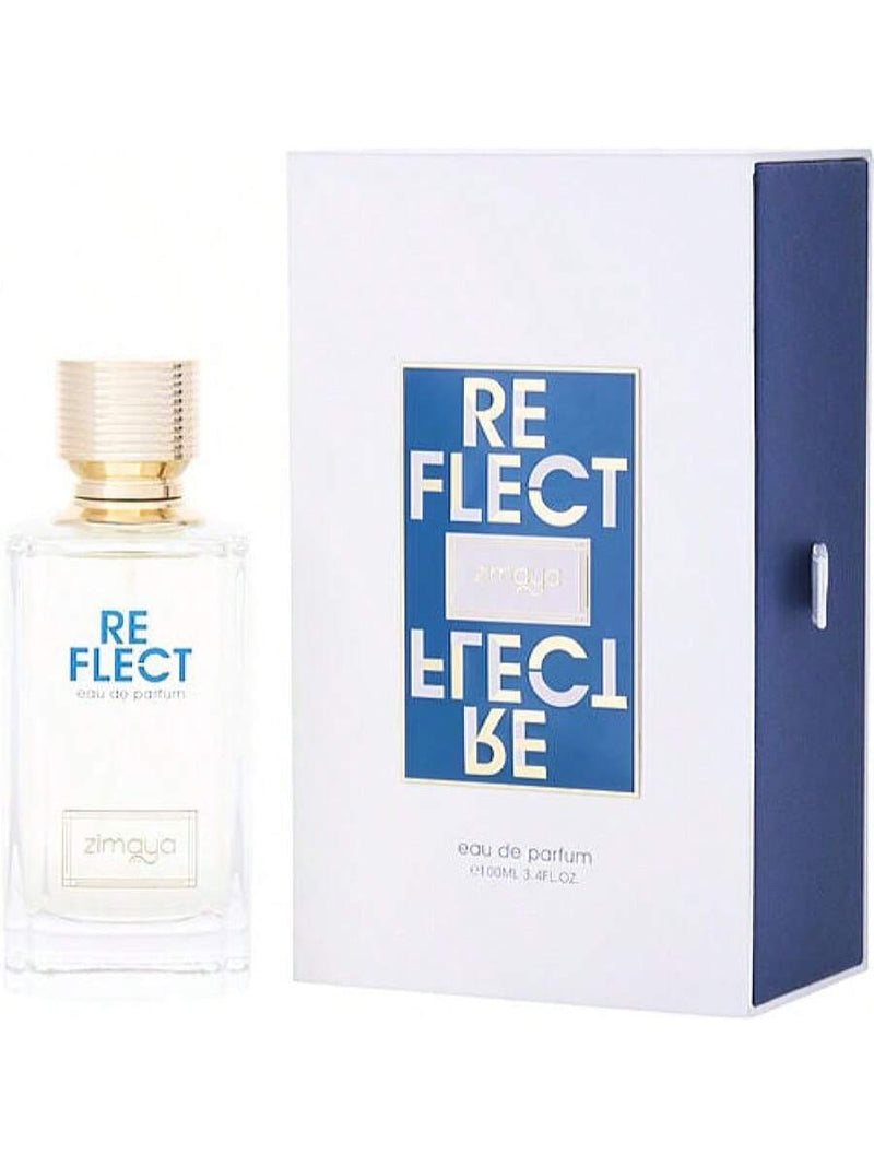 Afnan Zimaya Reflect By Afnan Eau De Parfum Spray (Unisex) 3.4 Oz
