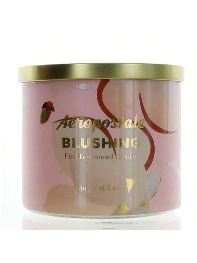 Aeropostale 14.5 oz Soy Wax Blend 3 Wick Candle - Blushing