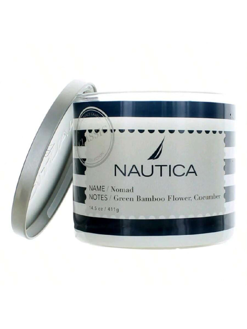 Nautica 14.5 oz Soy Wax Blend 3 Wick Candle - Nomad