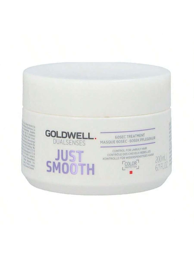 Dualsenses Just Smooth 60 Second Treatment by Goldwell for Unisex - 6.7 oz Treatment