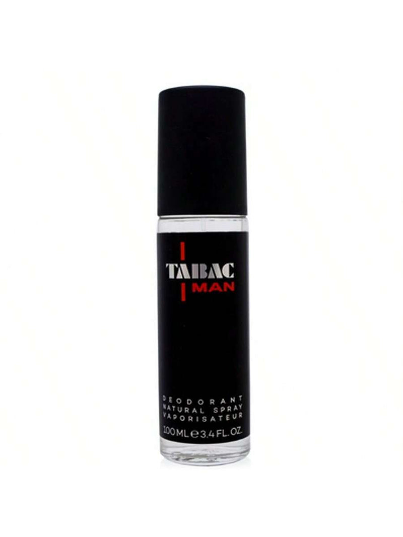 Tabac Man/Wirtz Deodorant Spray Glass 3.4 Oz (100 Ml) Men