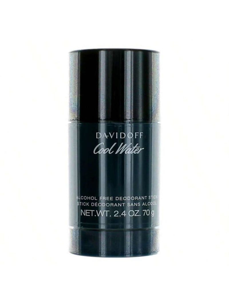 Cool Water by Davidoff, 2.4 oz Alcohol Free Deodorant Stick for Men