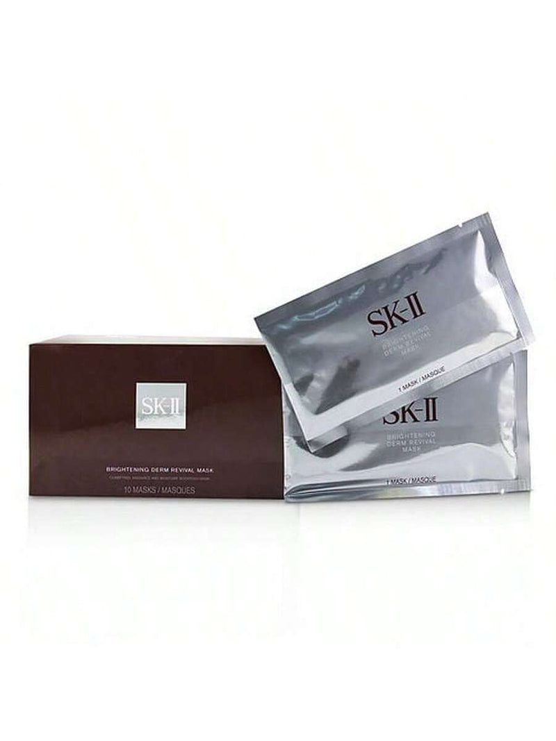 Brightening Derm Revival Mask by SK-II for Unisex - 10 Pc Mask