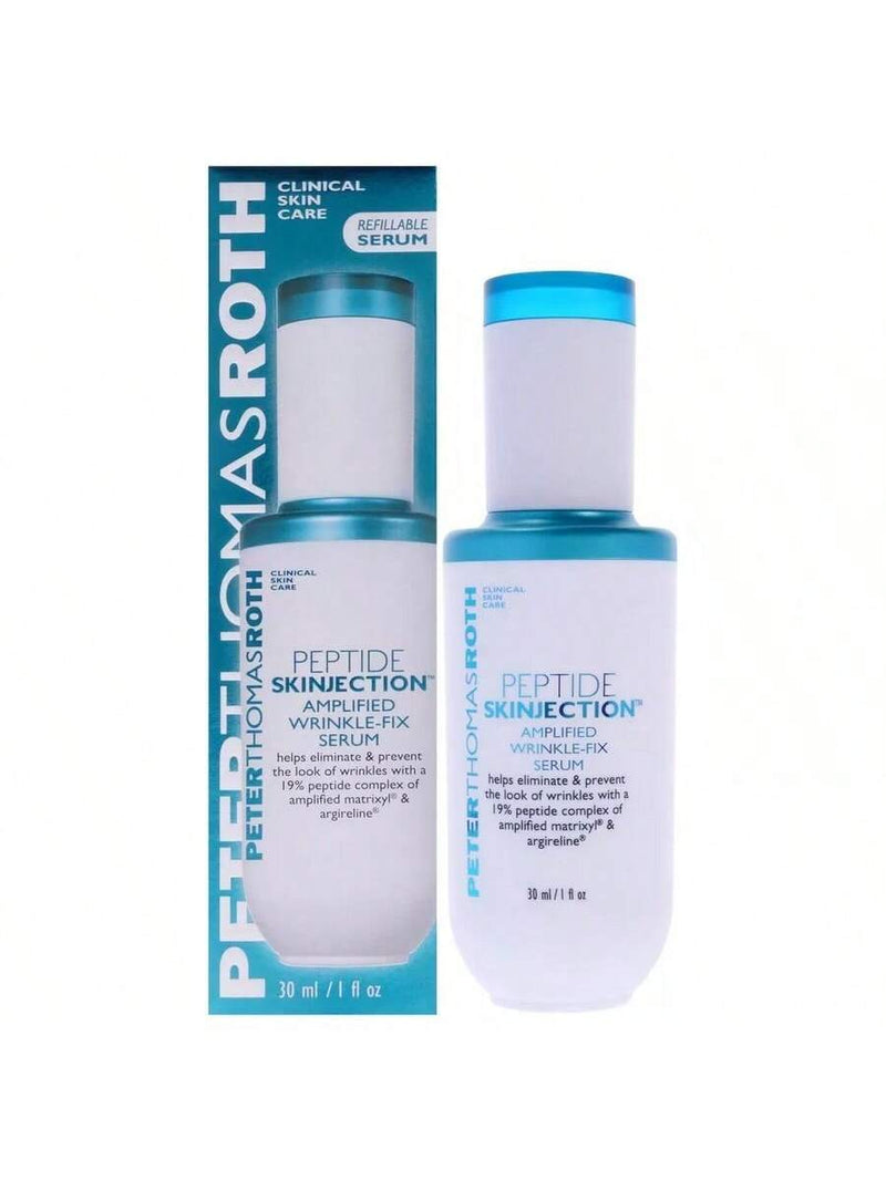 Peptide Skinjection Amplified Wrinkle Fix Serum by Peter Thomas Roth for Unisex - 1 oz Serum (Refillable)