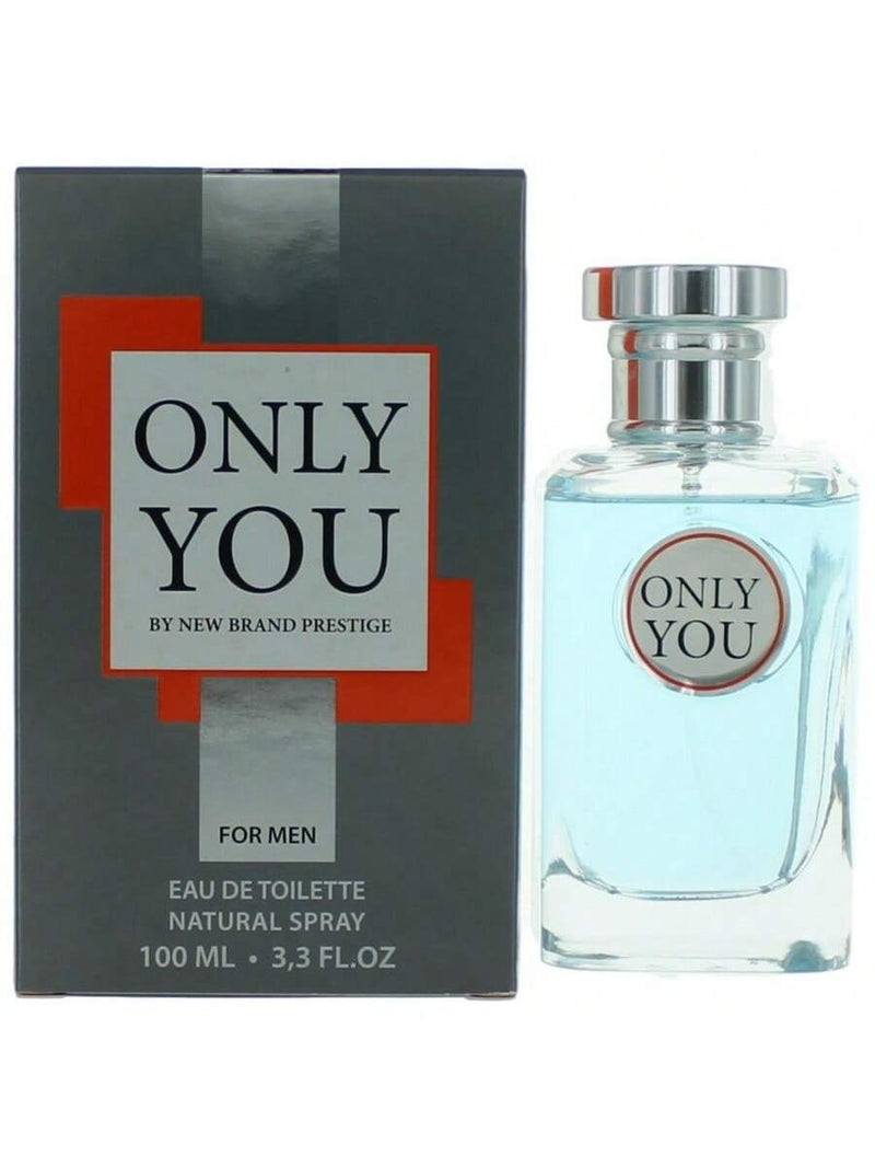 Only You by New Brand, 3.4 oz EDT Spray for Men